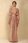 DRAPED KAFTAN GOWN